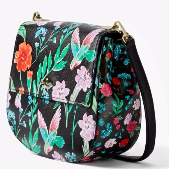 kate spade Handbags - NWT Kate Spade | Rare Hummingbird Crossbody Black